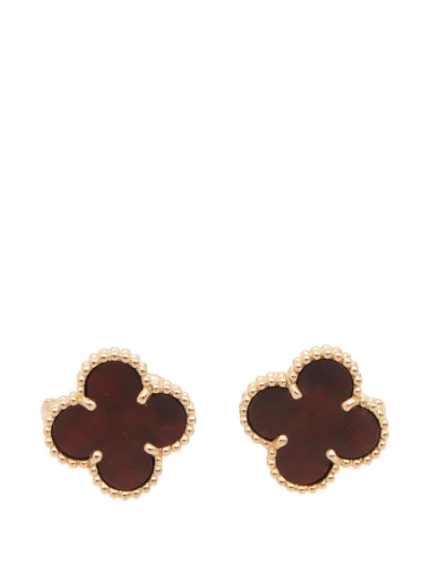 Van Cleef & Arpels Pre-Owned 2020s Alhambra earrings Pink 1068126