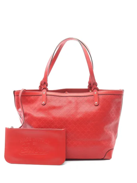 Gucci Pre-Owned 2020 Diamante tote bag Red 1068890