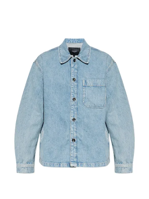 rag & bone button-up denim jacket Blue RX3026PSRLX