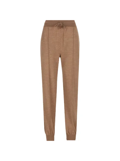 Loro Piana Viggiona drawstring track pants Brown FAQ6104