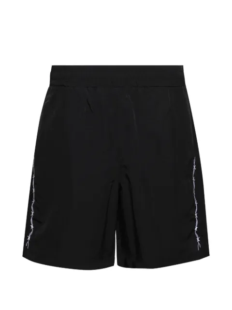 Warren Lotas barbed-wire track shorts Black SS262050BLK1392