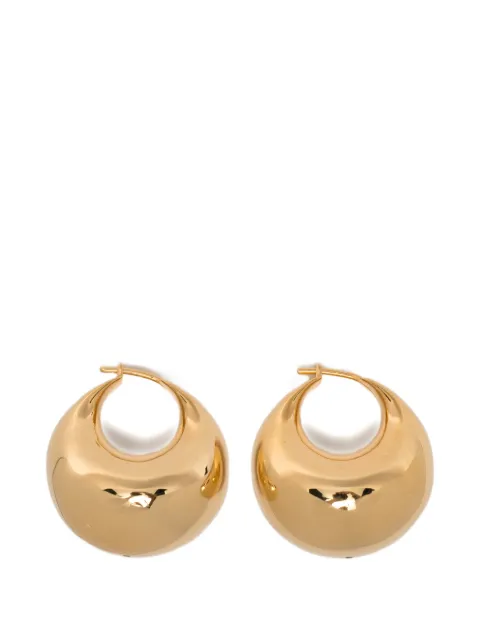 Missoma sculptural chubby hoop earrings Gold SHGE8NS