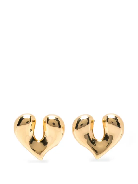 Missoma Molten heart earrings Gold VALGE7NS