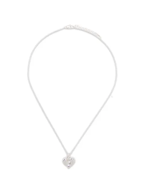 Missoma molten heart-pendant necklace Silver VALSN10NS