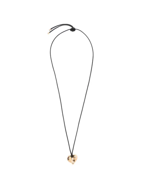 Missoma molten heart-pendant necklace Gold VALGN8NS