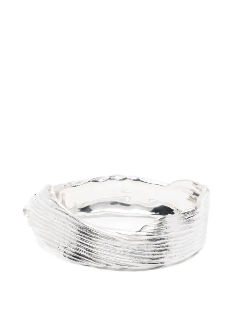 Completedworks textured cuff bracelet Silver R2258