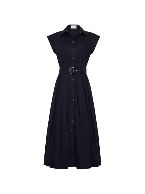 Cara Cara Octavia belted midi dress Black 1317BLK