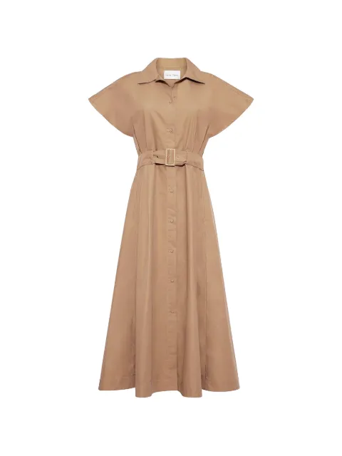 Cara Cara Sawyer belted dress Brown 1579SKHK