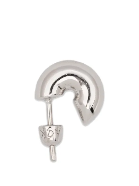 Maria Black medium Prima Hoop earring Silver 101139AGSSINGLE
