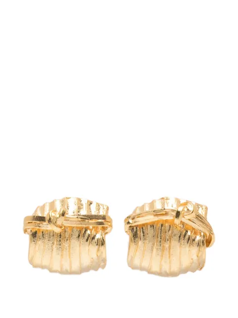 Completedworks knot-detail earrings Gold R2257