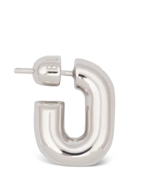 Maria Black Forma small hoop earrings Silver 101144SMALLSINGLE
