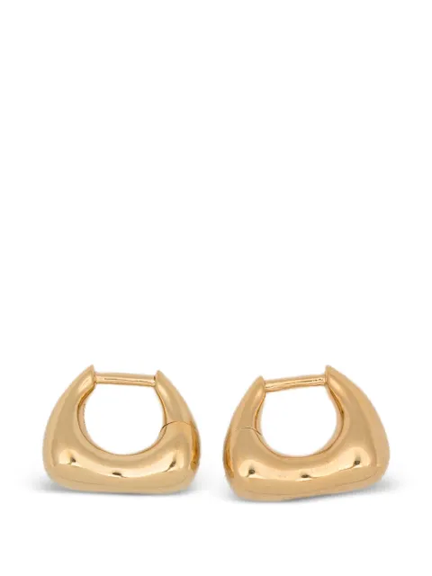 Maria Black Satchel Huggie earrings Gold 101150YGPAIR