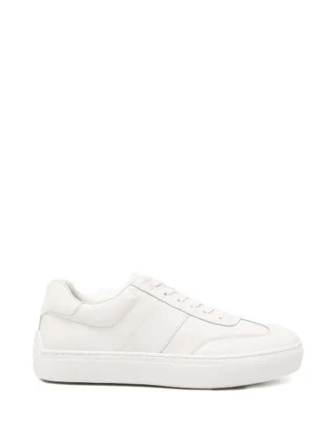 SERGIO MORETTI FIRENZE pebbled-sole lace-up sneakers White 396920287
