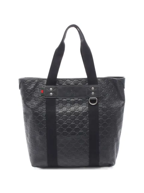 Gucci Pre-Owned 2000s Guccissima tote bag Black 1068983