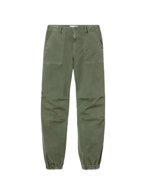 Nili Lotan elasticated-cuff trousers Green 13470W12
