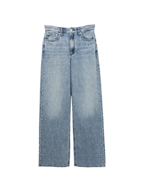 rag & bone Logan crystal-embellished jeans Blue RNBJNEJPF26XRBLL026