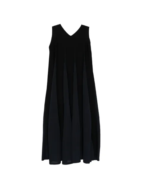 CFCL knitted V-neck dress Black CF011KH131GM00