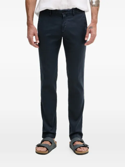 Karl Lagerfeld belt-loops button-fastening trousers Blue 265350562819