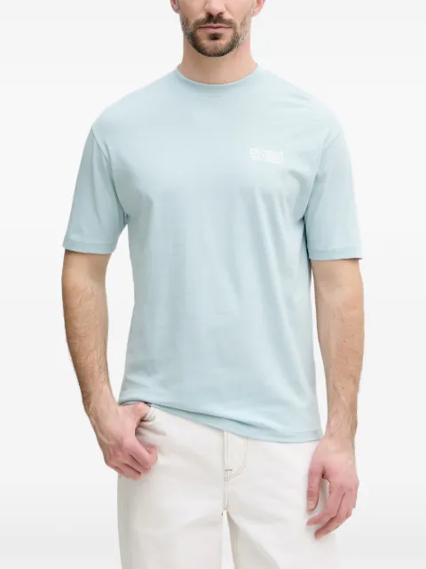 Karl Lagerfeld logo-print T-shirt Blue 755145562224