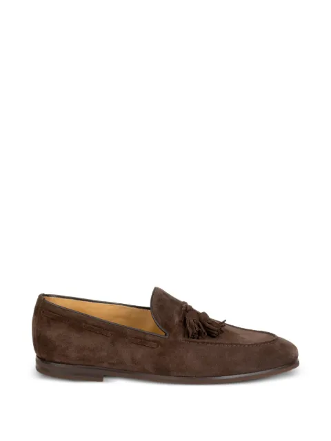 Neil Barrett tassel-detail suede loafers Brown 251U0368LIGHTCASHMERETMORO