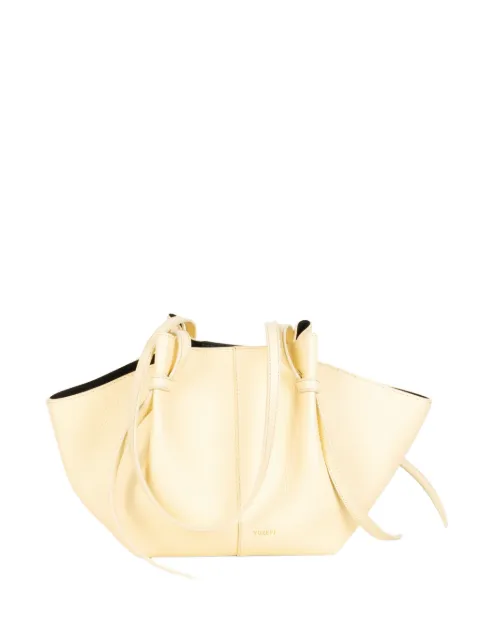 Yuzefi Mochi leather clutch bag Neutrals MOCHILEATHERL068