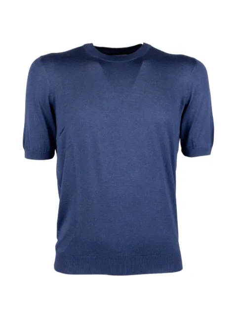 Tagliatore short-sleeve knitted T-shirt Blue JOSHGSE2603387
