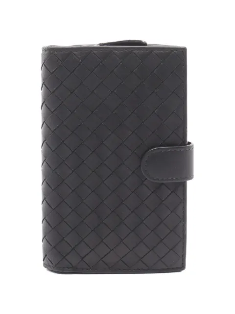 Bottega Veneta Pre-Owned 2000s Intrecciato bi-fold wallet Black 1069373