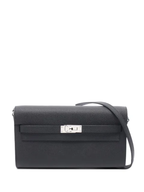 Hermès Pre-Owned 2024 Kelly To Go shoulder wallet Black 1069950W