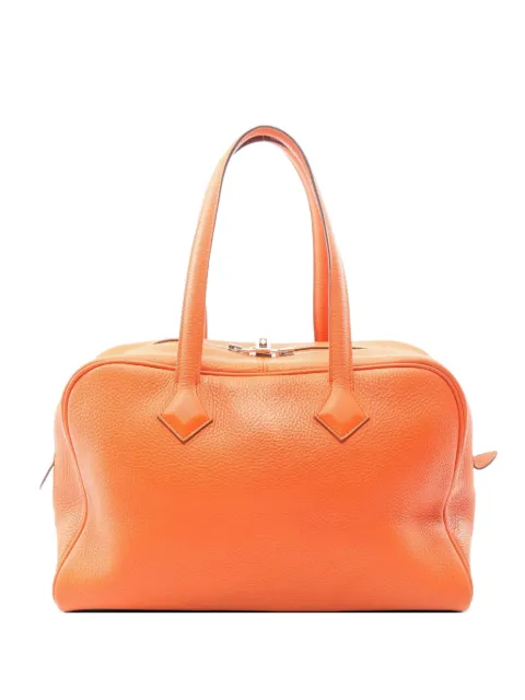 Hermès Pre-Owned mini 2015 Victoria 35 tote bag Orange 1068743T
