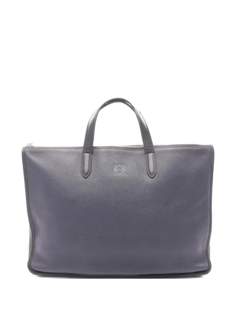 Loewe Pre-Owned 2000 Toledo briefcase Blue 1070212