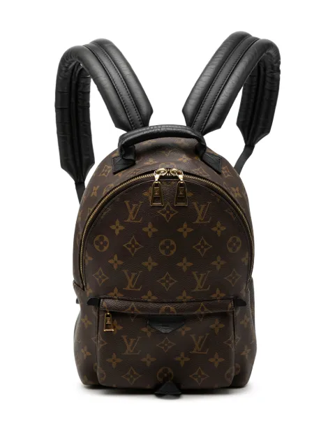 Louis Vuitton Pre-Owned 2015 Monogram Palm Springs PM backpack Brown 6KY0BH7RBV2JZLBV