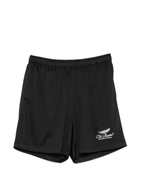COLE BUXTON logo-embroidered shorts Black MS265