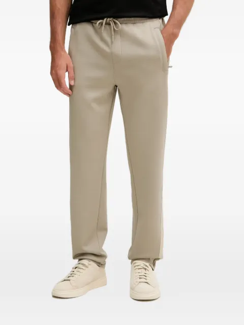 Karl Lagerfeld logo-tape drawstring track pants Neutrals 705016562901