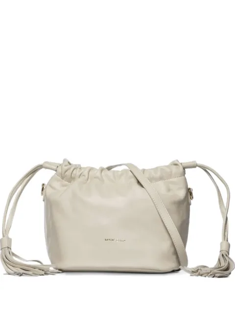 Marc Ellis tassel-detail drawstring bucket bag White PHIONASBG1