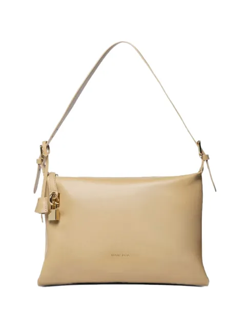 Marc Ellis medium Nevada buckle-strap clutch bag Neutrals NEVADAMMM1