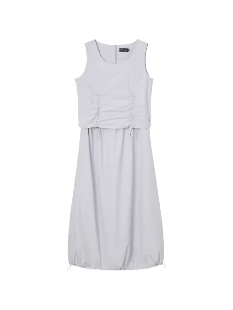 tout a coup ruched drawstring-hem maxi dress Purple M135AU6