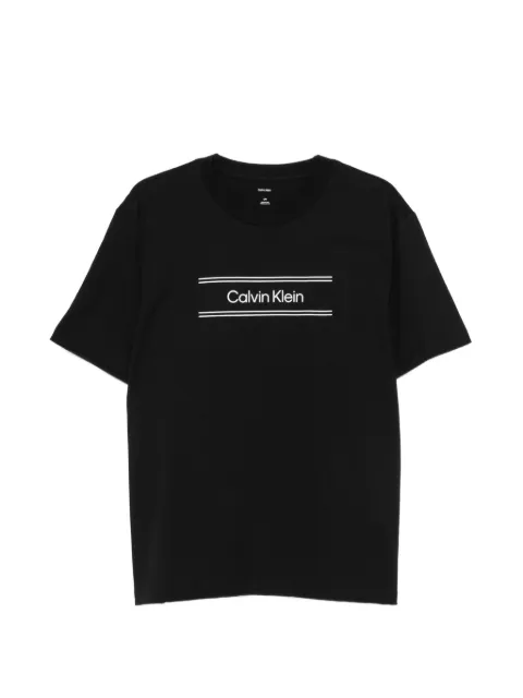 Calvin Klein logo-print T-shirt Black LV04LG813GUB1