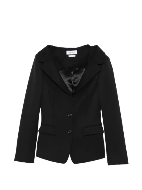 Alexander McQueen off-shoulder blazer Black 865434QJAAC