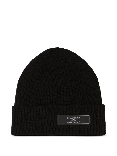 Balmain Balmain Paris wool beanie Black HH1XC050KK35