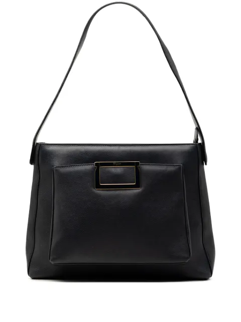 Ferragamo Pre-Owned 20th Century Leather shoulder bag Blue G0YQCDK0I0Y4E92C