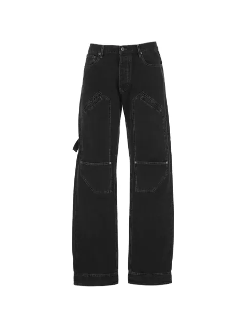 Off-White panelled carpenter jeans Black 44MCE04IS26F003001
