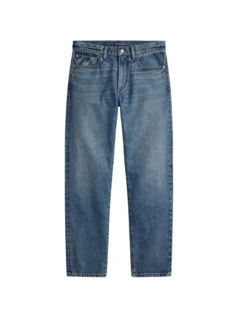 Ralph Lauren Purple Label faded straight-leg jeans Blue 790P18298