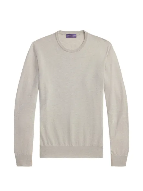 Ralph Lauren Purple Label cashmere crew-neck sweater Grey 790913755035