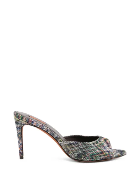 Missoni Daisy heeled sandals Blue MWF187141