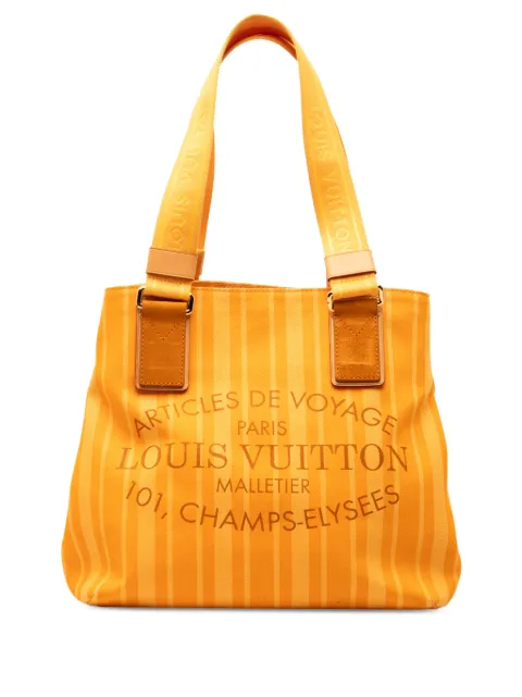Louis Vuitton Pre-Owned 2012 Canvas Plein Soleil Cabas PM tote bag Yellow F1X83RLEPWX73YUH