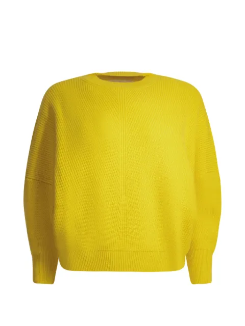 SA SU PHI ribbed-knit sweater Yellow S26624WS0450