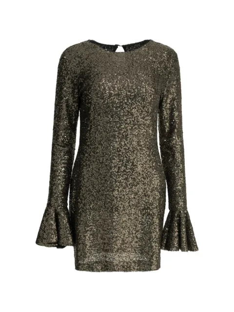 Semper sequinned mini dress Brown 47184336TAUPE