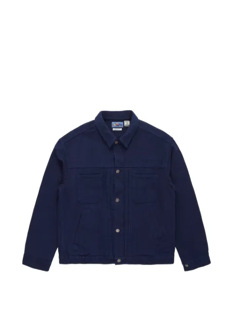 Blue Blue Sashiko trucker jacket Blue 1010792