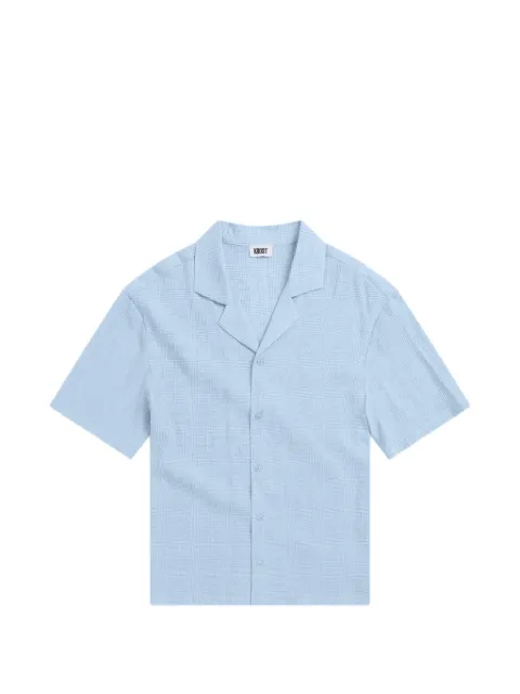 KROST plaid bowling shirt Blue KR2611072235