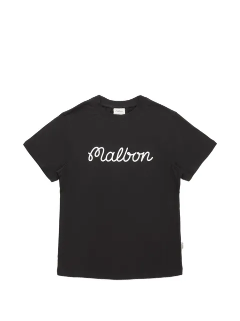 Malbon Golf Cosette Script T-shirt Black MW0293B